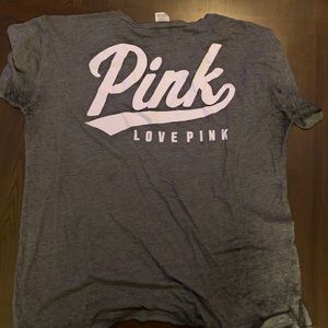Pink V-Neck Tee